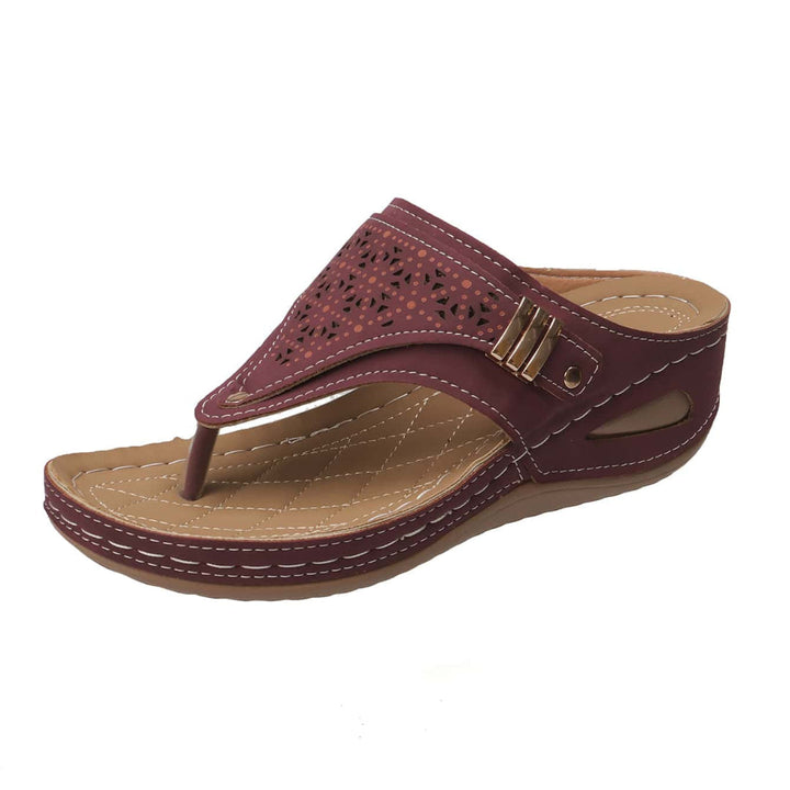 Leila Stitched Sandals