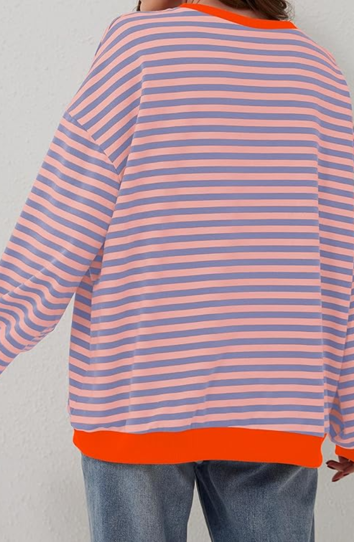 Mona | Striped Oversized Sweater