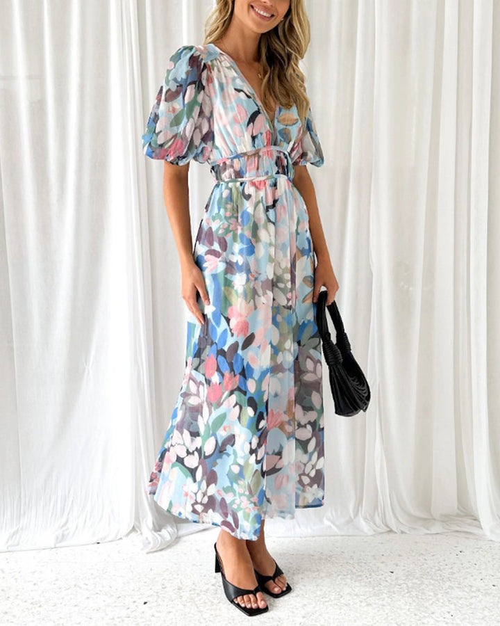 Delphine Floral Maxi Dress