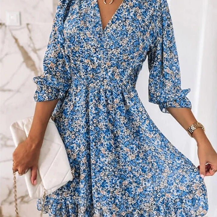 Brenda - Elegant Floral Dress