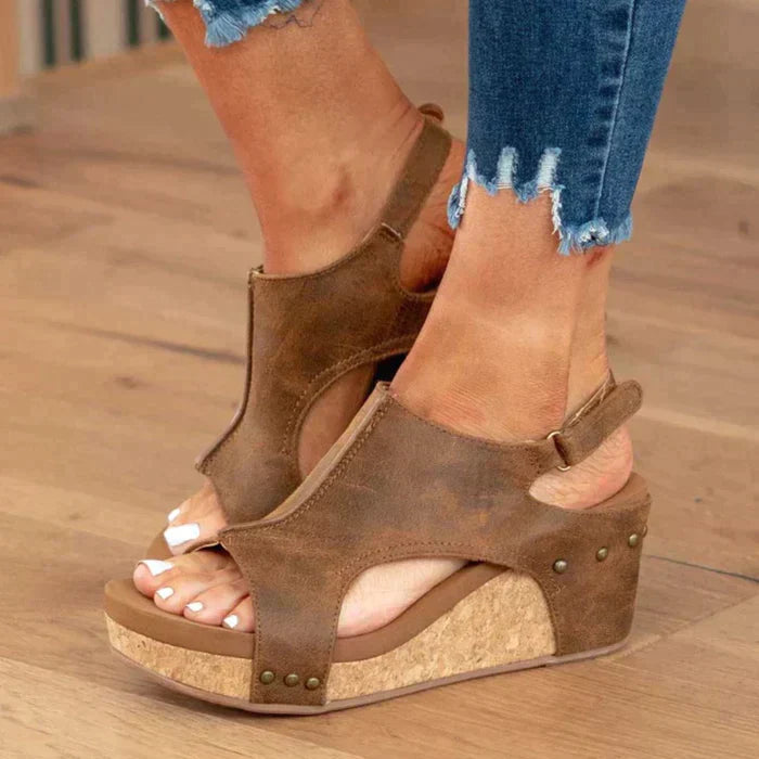 Alana - Lightweight Wedge Sandals for Women