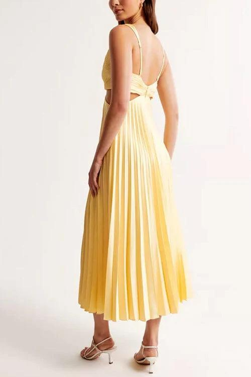 AMBER™ | Pleated Dress