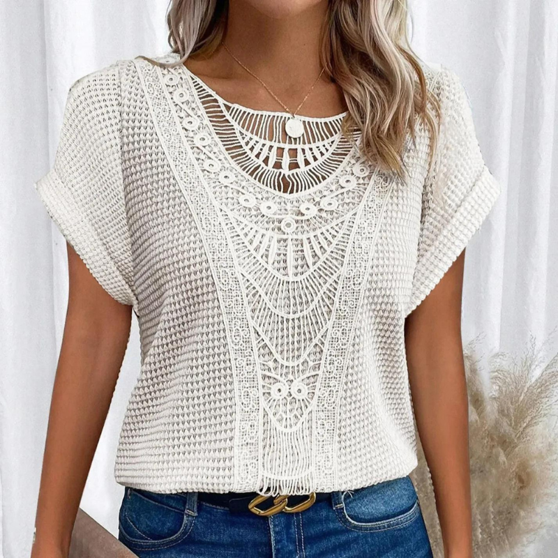 Olivia | Laced Summer Top