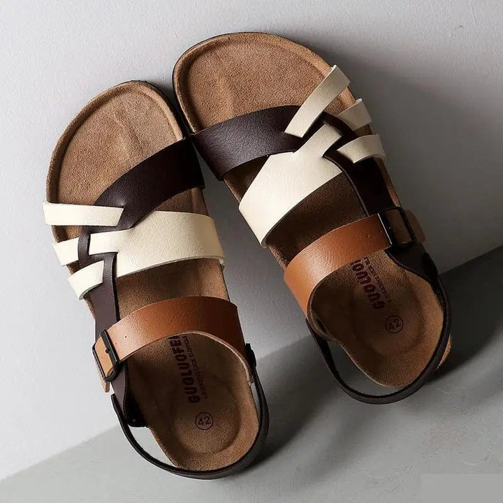 Astrid™| Orthopedic Leather Sandals