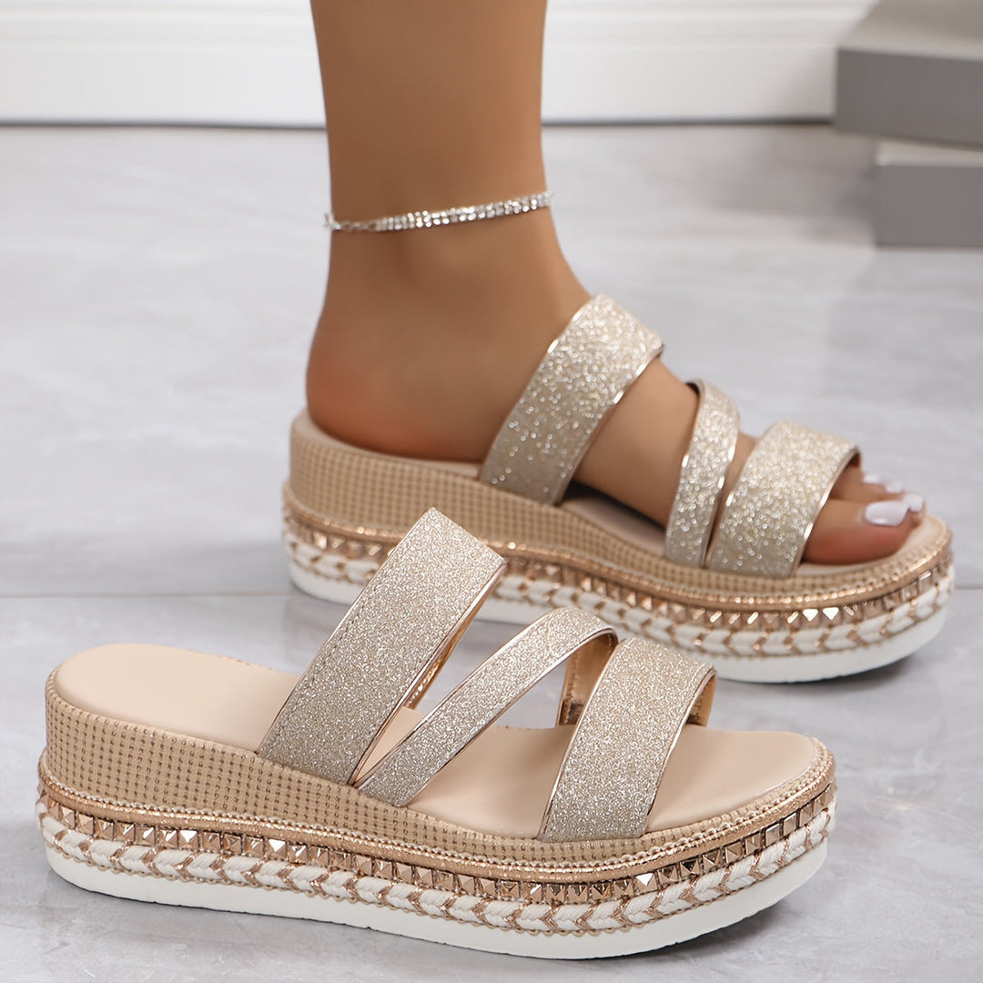 Amanda | Radiance Shine Sandals